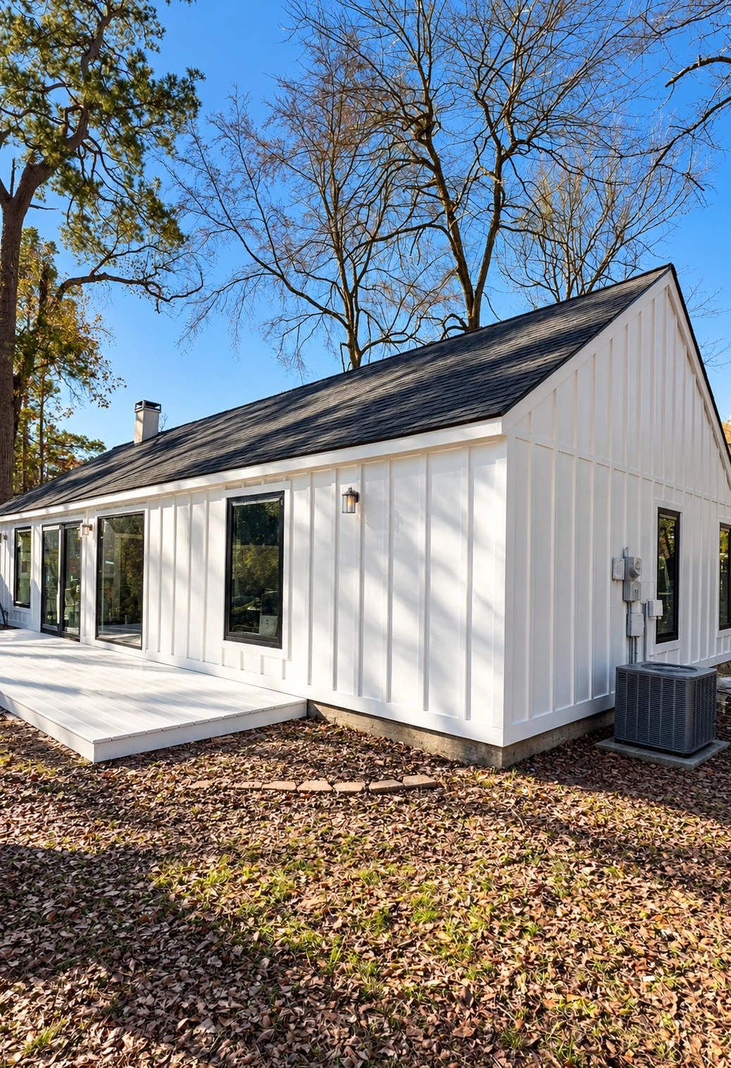 Full exterior siding and paint renovation in Woodlands Tx